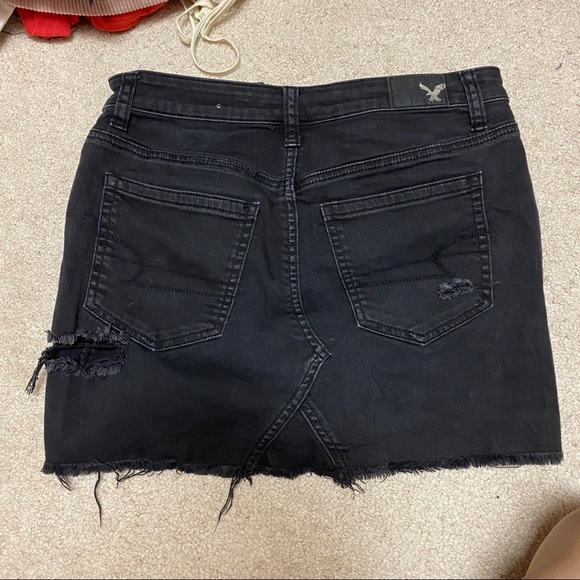 American eagle black denim skirt - Picture 3 of 3